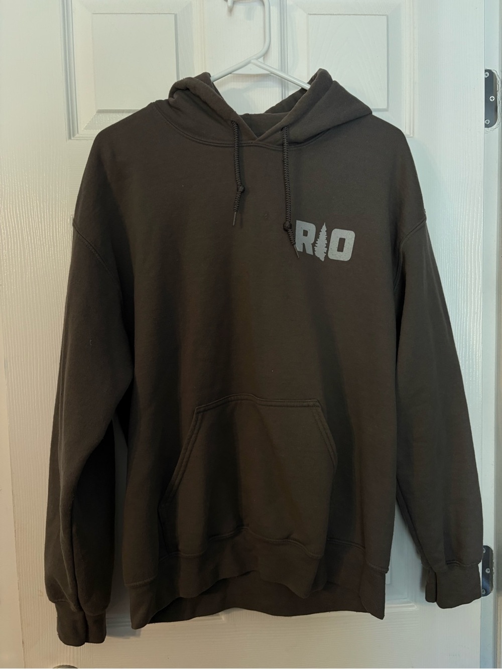 Gray Rio Smith Mountain Lake hoodie